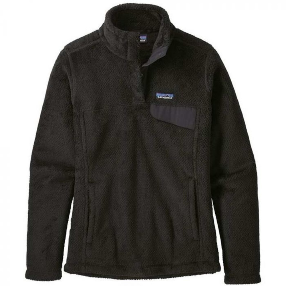 Patagonia Re-Tool Snap-T Fleece Pullover size medium black